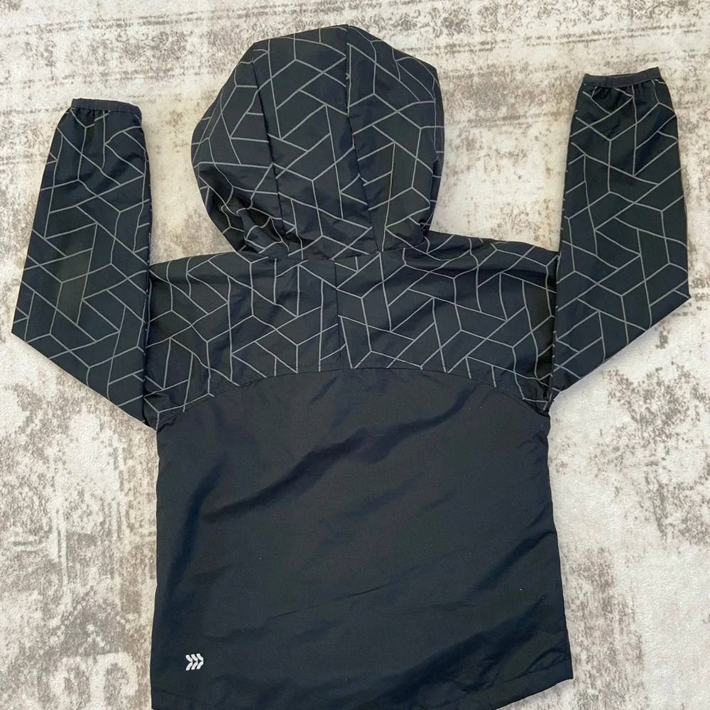 All in Motion Geometric‎ Pattern Black Jacket XS (4/5)
